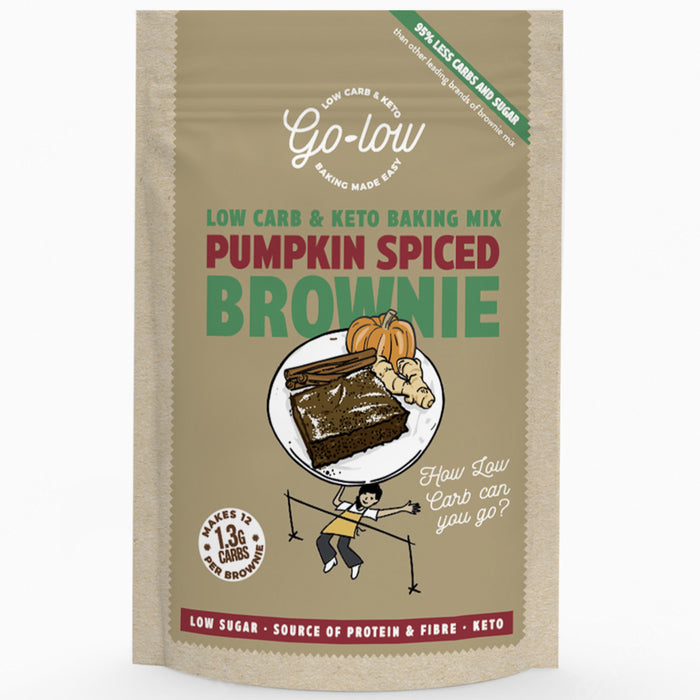 NEW Low Carb Pumpkin Spiced Brownie Mix